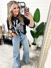 Load image into Gallery viewer, Risen Wide Leg Pin Tuck Detail Jeans