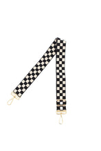 Load image into Gallery viewer, Lizzie Checkered Adjustable Bag Strap