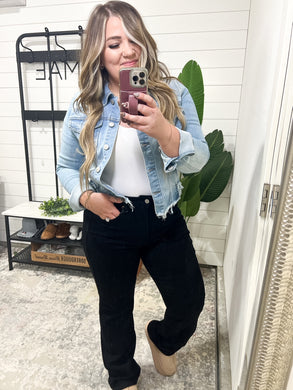 Angelica High Rise Control Top Classic Straight Judy Blue Jeans