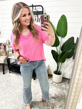 Load image into Gallery viewer, Mckaylee Mid Rise Kick Flare Judy Blue Jeans with Frayed Hem