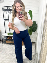 Load image into Gallery viewer, Magic Wide Leg Pants in Navy