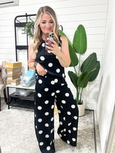 Load image into Gallery viewer, Pristine Condition Top and Bottom Polka Dot Set