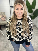Load image into Gallery viewer, Mid Mod Floral Sweater