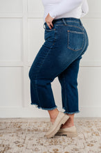 Load image into Gallery viewer, Janice High Rise Button Fly Wide Leg Crop Judy Blue Jeans