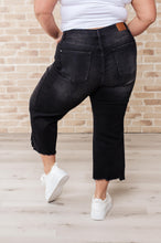 Load image into Gallery viewer, High Rise Button Fly Wide Leg Crop Judy Blue Jeans