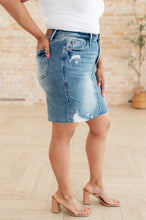 Load image into Gallery viewer, High Rise Rigid Magic Judy Blue Denim Skirt