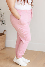 Load image into Gallery viewer, High Rise Garment Dyed Denim Judy Blue Jogger in Pink