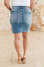 Load image into Gallery viewer, High Rise Rigid Magic Judy Blue Denim Skirt