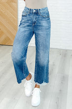 Load image into Gallery viewer, High Rise Rigid Magic Wide Leg Judy Blue Crop Jeans