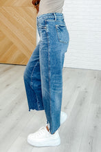 Load image into Gallery viewer, High Rise Rigid Magic Wide Leg Judy Blue Crop Jeans