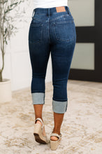 Load image into Gallery viewer, Karen High Rise Double Waist Band Capri Judy Blue Jeans