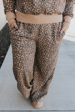 Cheetah Drift Away Joggers
