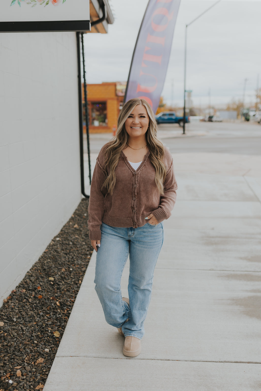Mocha Serenity Cardigan