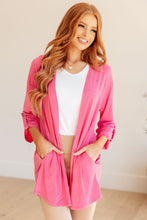 Load image into Gallery viewer, Lizzy Cardigan in Magenta