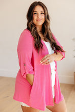 Load image into Gallery viewer, Lizzy Cardigan in Magenta