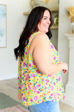 Load image into Gallery viewer, Lizzy Tank Top in Yellow Spring Floral
