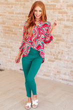 Load image into Gallery viewer, Lizzy Top in Magenta Retro Marble