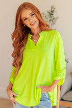 Load image into Gallery viewer, Lizzy Top in Neon Green