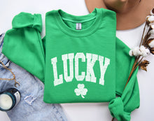 Load image into Gallery viewer, Lucky Shamrock Sweatshirt