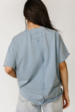 Load image into Gallery viewer, Ampersand Boyfriend Tee in Blue