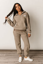 Load image into Gallery viewer, Ampersand Comfort Zone Hoodie Mocha Lace