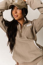 Load image into Gallery viewer, Ampersand Comfort Zone Hoodie Mocha Lace