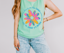 Load image into Gallery viewer, Focus On The Good Graphic Tank Top