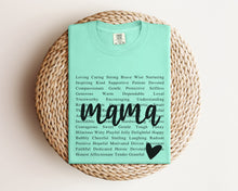 Load image into Gallery viewer, Mama Words Graphic Tee
