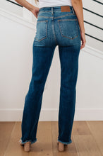 Load image into Gallery viewer, Morgan High Rise Distressed Straight Judy Blue Jeans