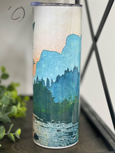 Load image into Gallery viewer, Mountain Compass 20oz Skinny Tumbler