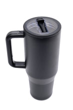 Load image into Gallery viewer, No Spill 40oz Tumbler in Black