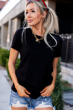 Load image into Gallery viewer, PREORDER Ampersand Lulu Tee - Onyx