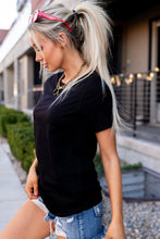 Load image into Gallery viewer, PREORDER Ampersand Lulu Tee - Onyx