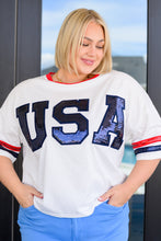 Load image into Gallery viewer, Party In The USA Drop Shoulder Top