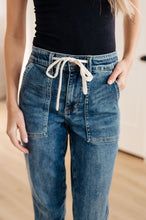 Load image into Gallery viewer, Payton Pull On Denim Judy Blue Joggers in Medium Wash