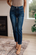 Load image into Gallery viewer, Phillipa High Rise Release Hem Slim Judy Blue Jeans