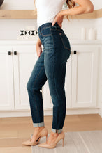 Load image into Gallery viewer, Rowena High Rise Pull On Double Cuff Slim Judy Blue Jeggings