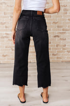 Load image into Gallery viewer, High Rise Button Fly Wide Leg Crop Judy Blue Jeans