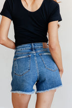 Load image into Gallery viewer, High Rise Rigid Magic Distressed Cutoff Judy Blue Shorts