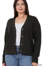 Load image into Gallery viewer, Button Up Sweater Cardigan