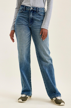 Load image into Gallery viewer, High Rise RIGID KIMBERLY Straight Everyday Indigo Judy Blue Jeans