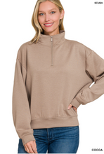Load image into Gallery viewer, The Everyday Scuba Half Zip Pullover
