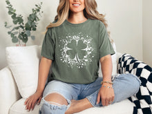 Load image into Gallery viewer, Shamrock Splatter Graphic Tee