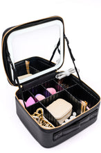 Load image into Gallery viewer, She's All That LED Makeup Case in White