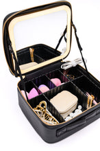 Load image into Gallery viewer, She's All That LED Makeup Case in White