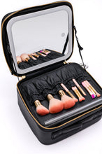 Load image into Gallery viewer, She's All That LED Makeup Case in White