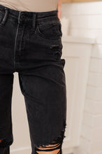 Load image into Gallery viewer, Susannah High Rise Rigid Magic 90's Distressed Straight Judy Blue Jeans in Black