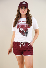 Load image into Gallery viewer, PREORDER- True Maroon Drawstring Everyday Shorts
