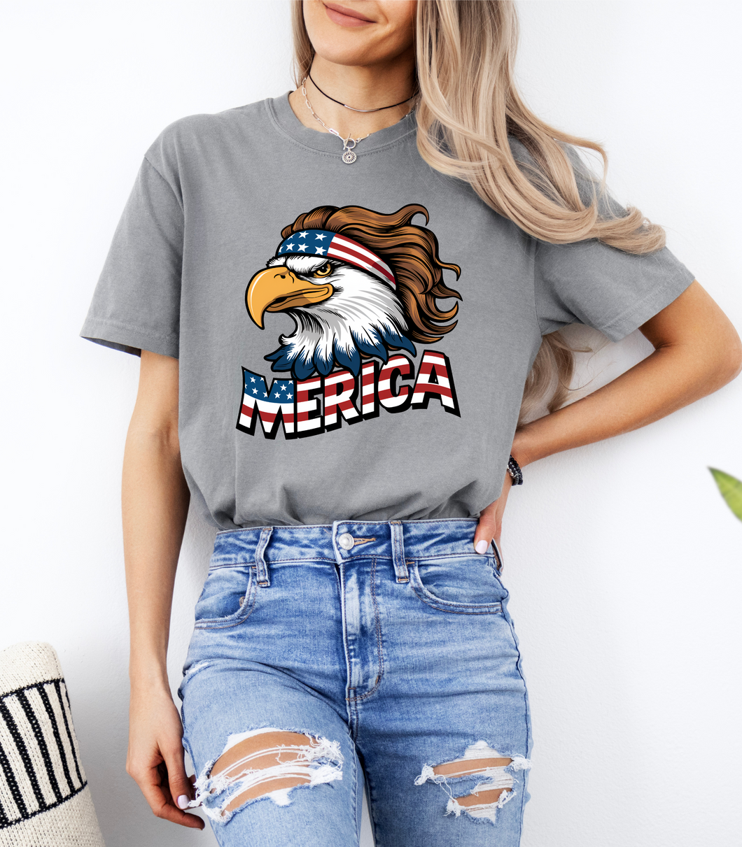 Merica' Eagle Graphic Tee