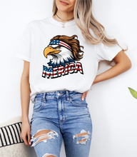 Load image into Gallery viewer, Merica&#39; Eagle Graphic Tee